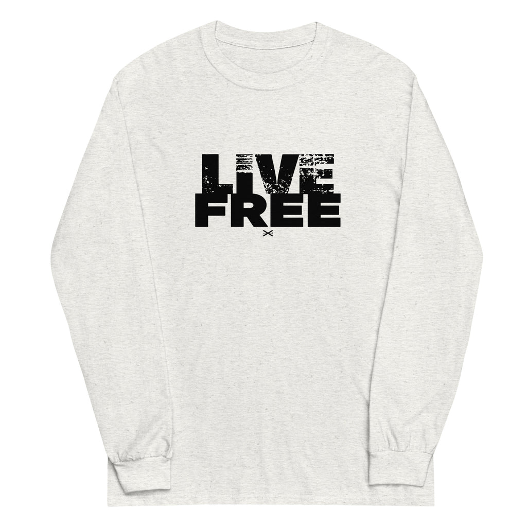 Live Free Ash Long Shirt