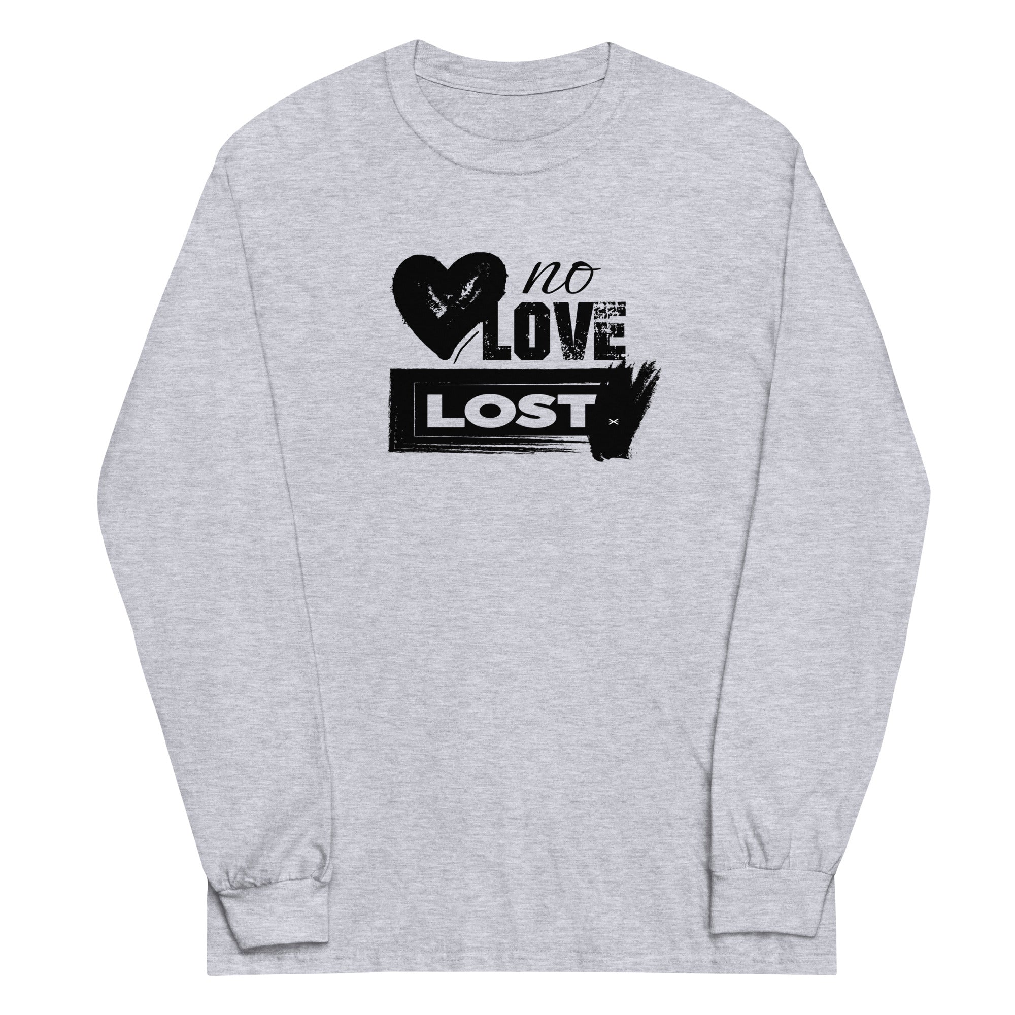 No Love Lost Gray Long Shirt