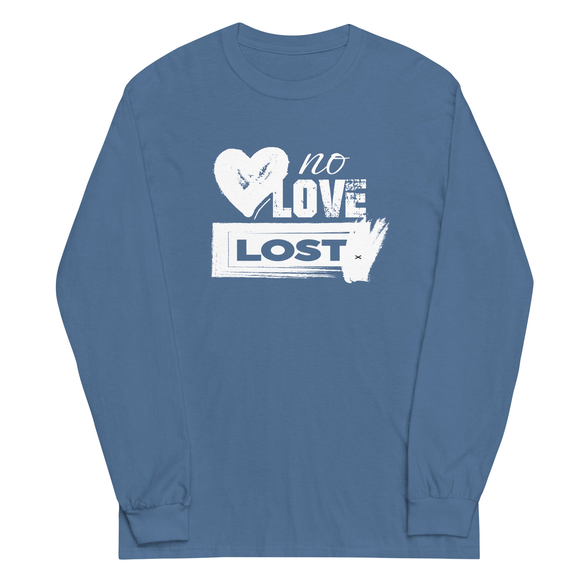 No Love Lost Indigo Blue Long Shirt