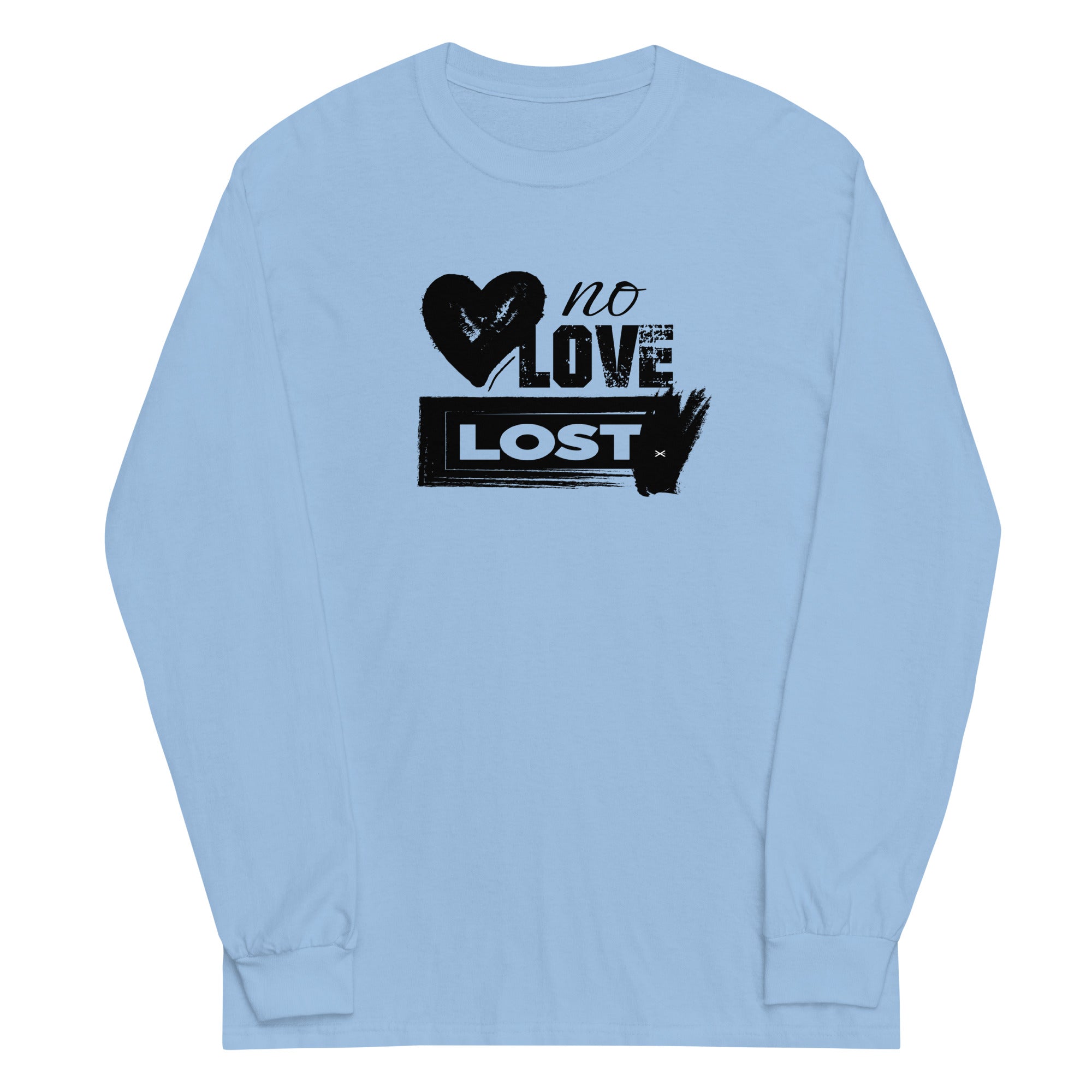 No Love Lost Light Blue Long Shirt