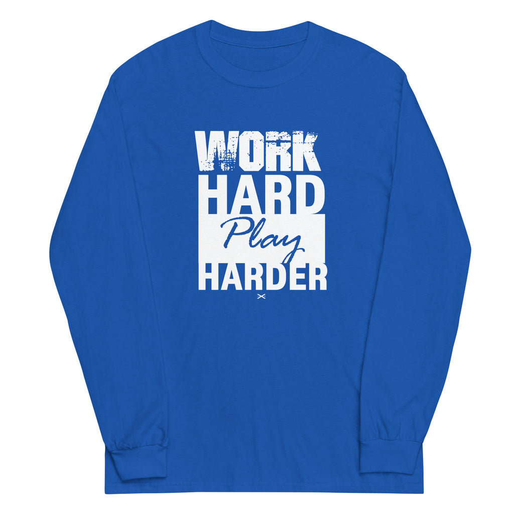 Work Hard Royal Long Shirt