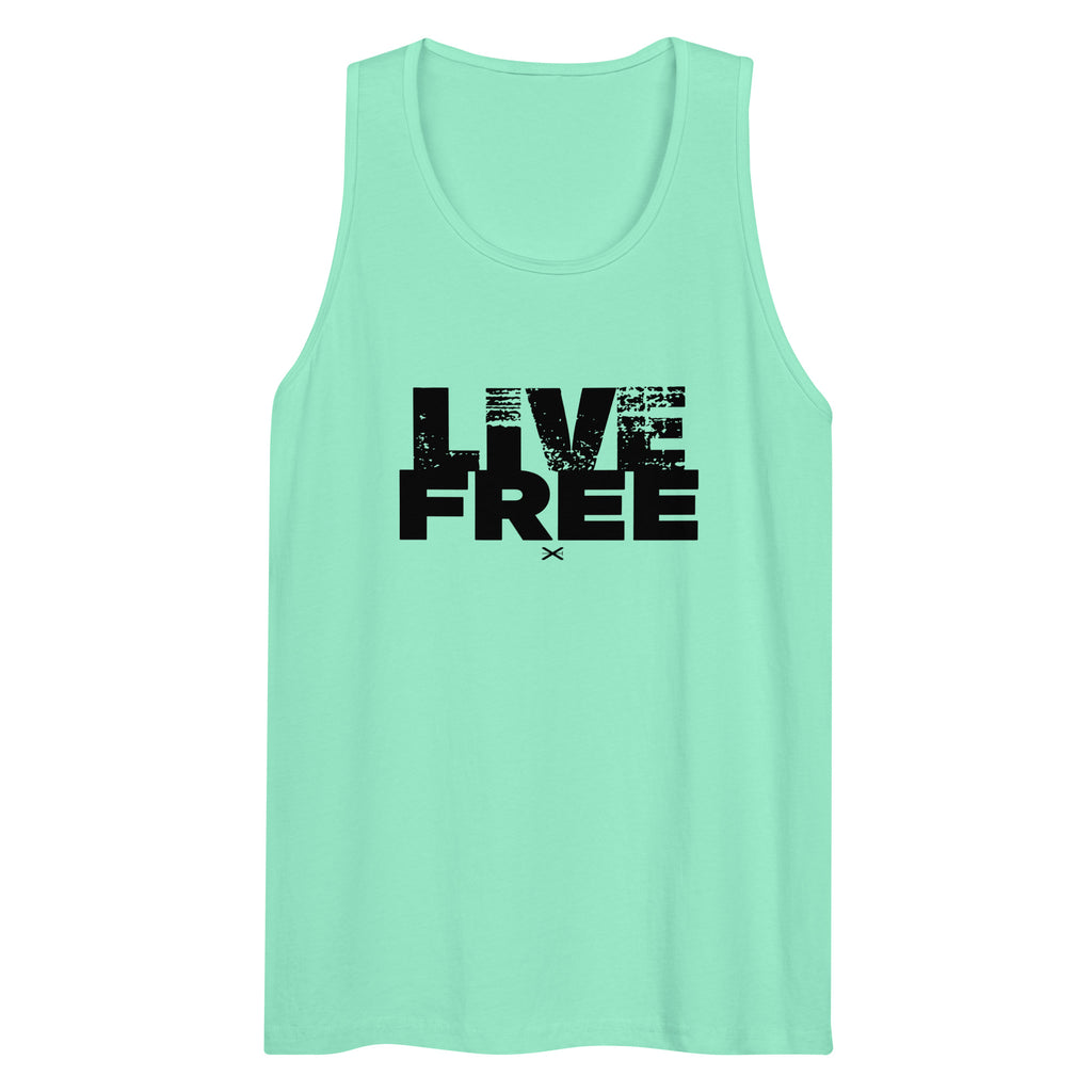 Live Free Mint Tank