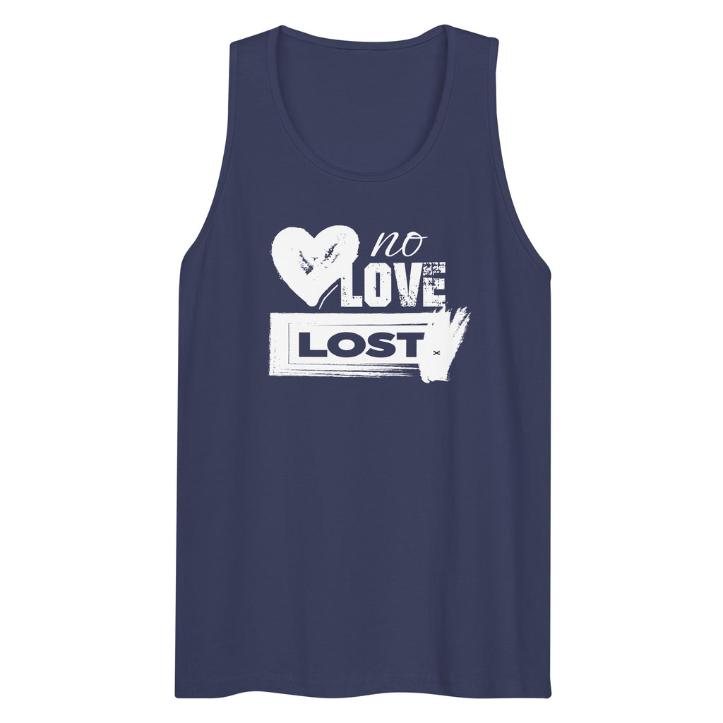 No Love Lost Harbor Blue Premium Tank