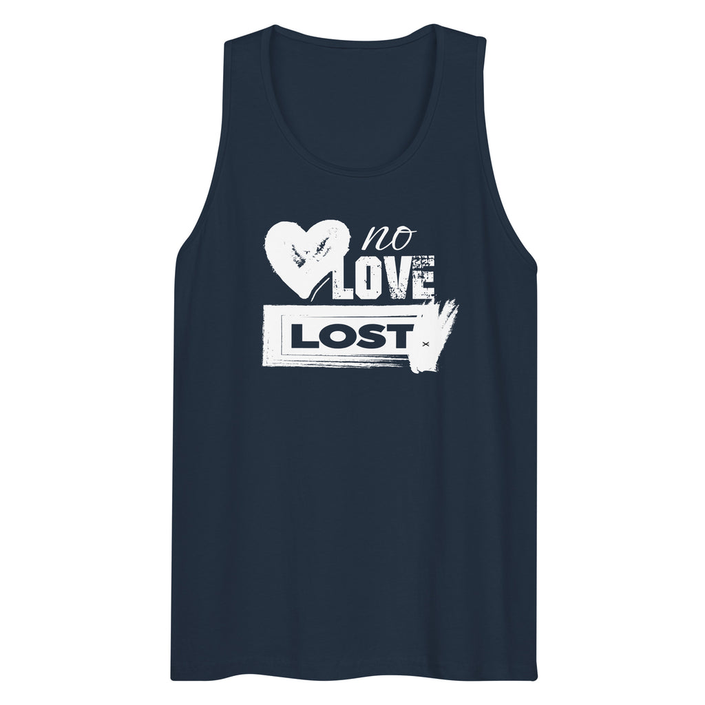 No Love Lost Navy Premium Tank