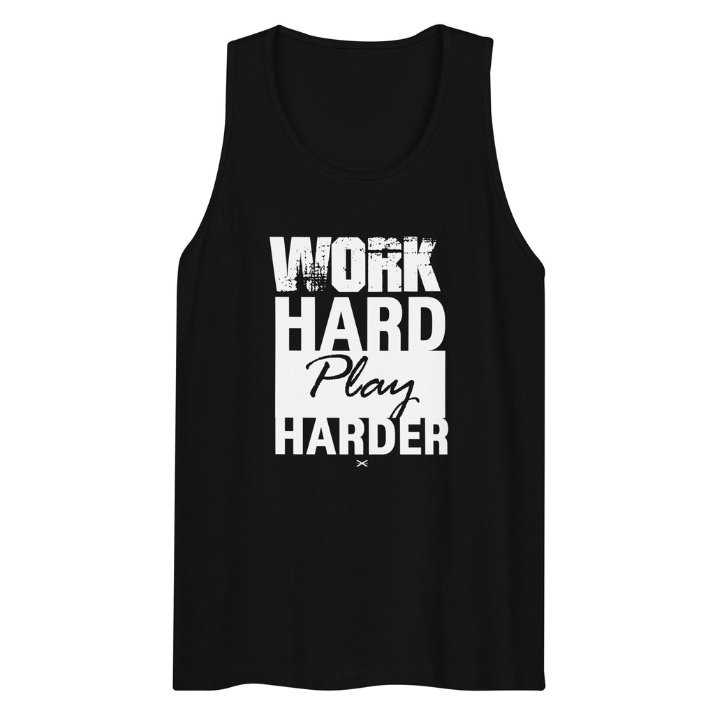 Work Hard Black Premium Tank