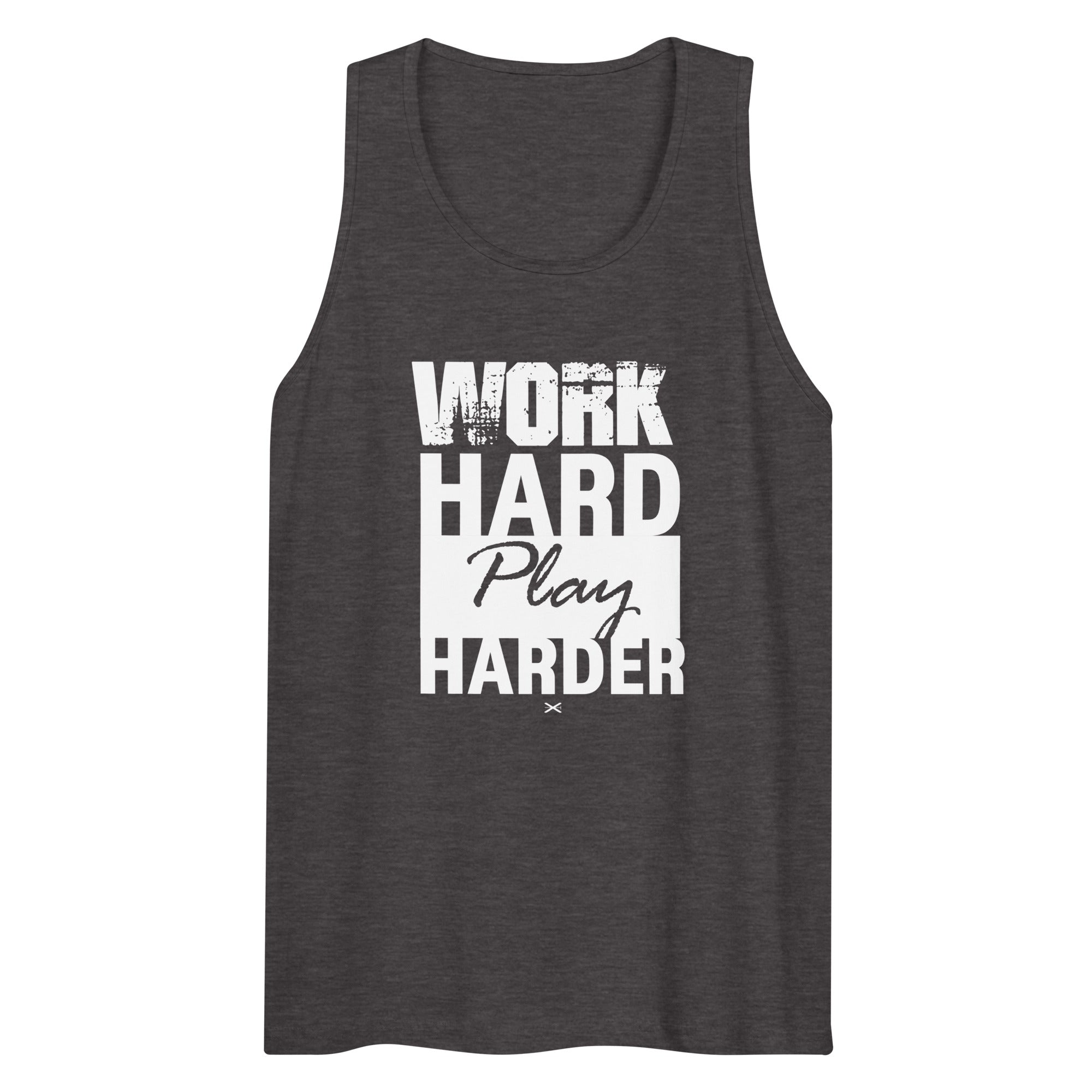Work Hard Charcoal Premium Tank