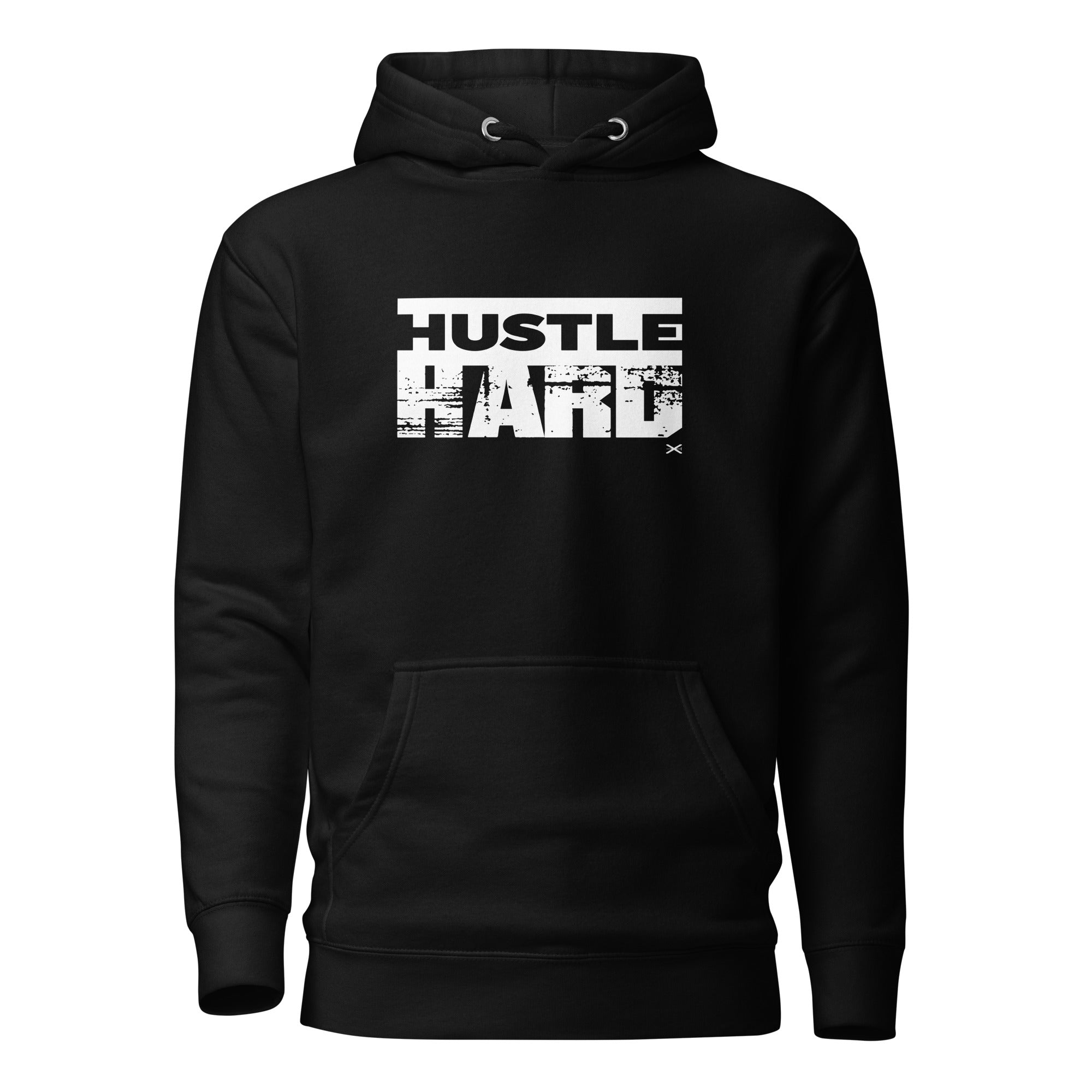 Hustle Hard Black Hoodie
