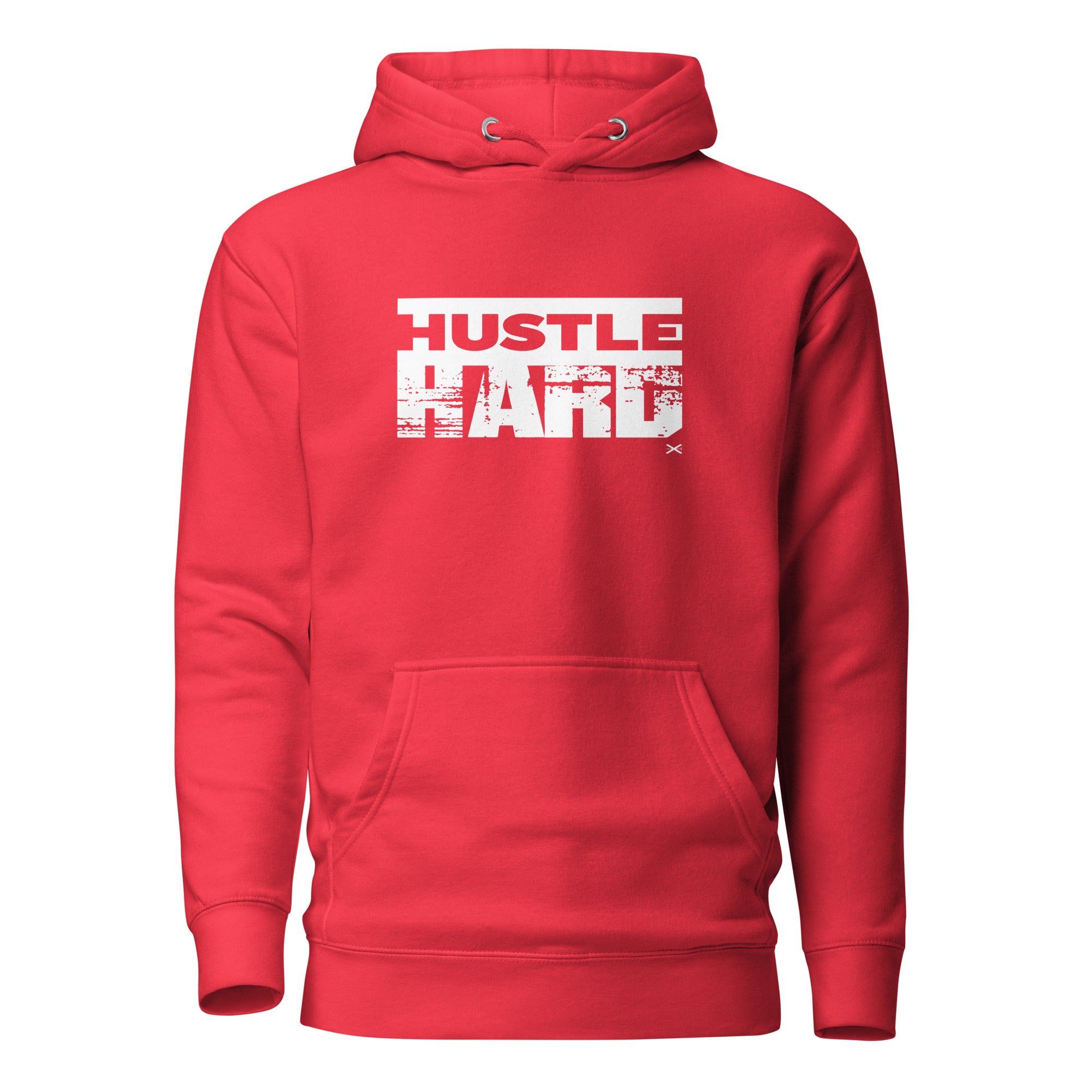 Hustle Hard Red Hoodie