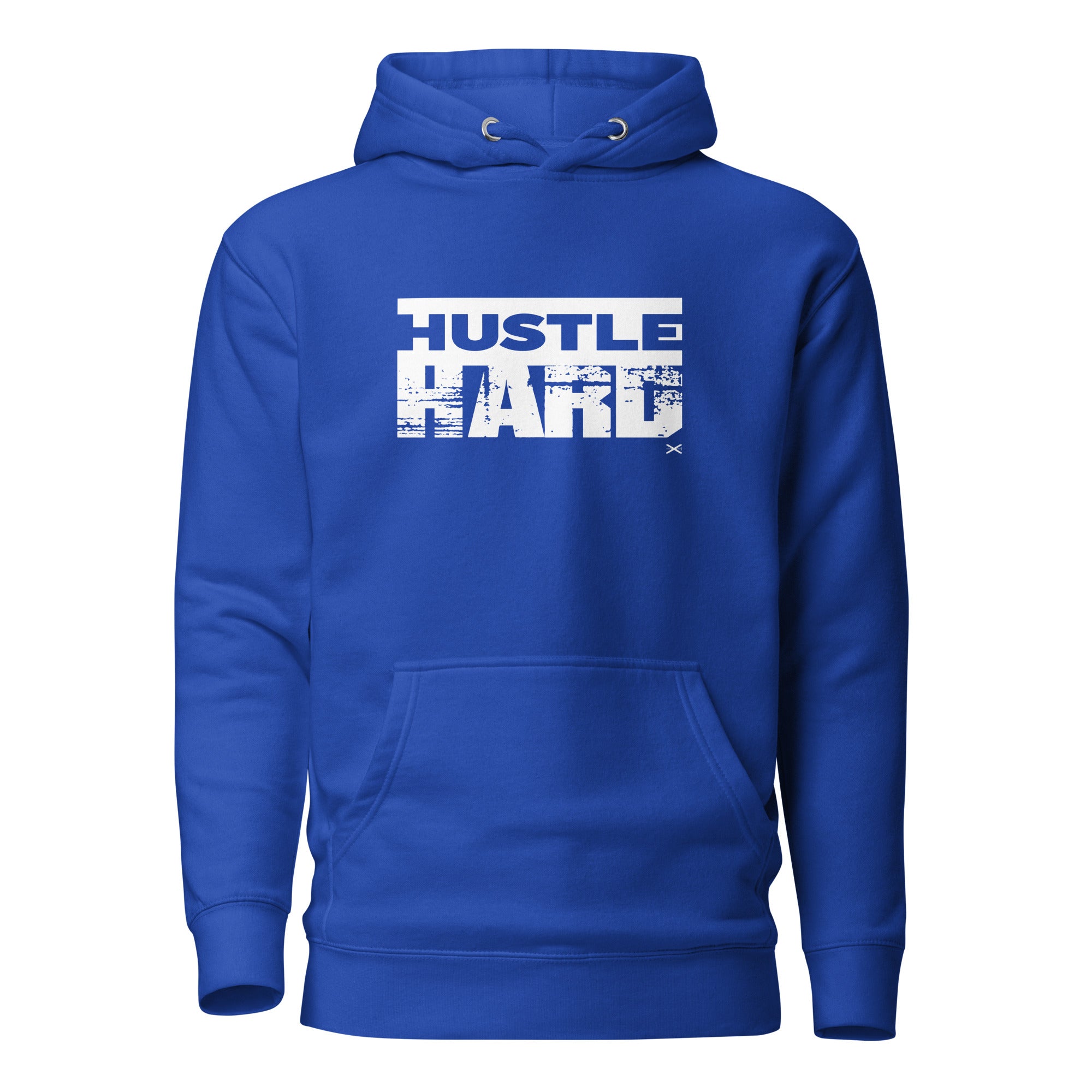 Hustle Hard Royal Hoodie