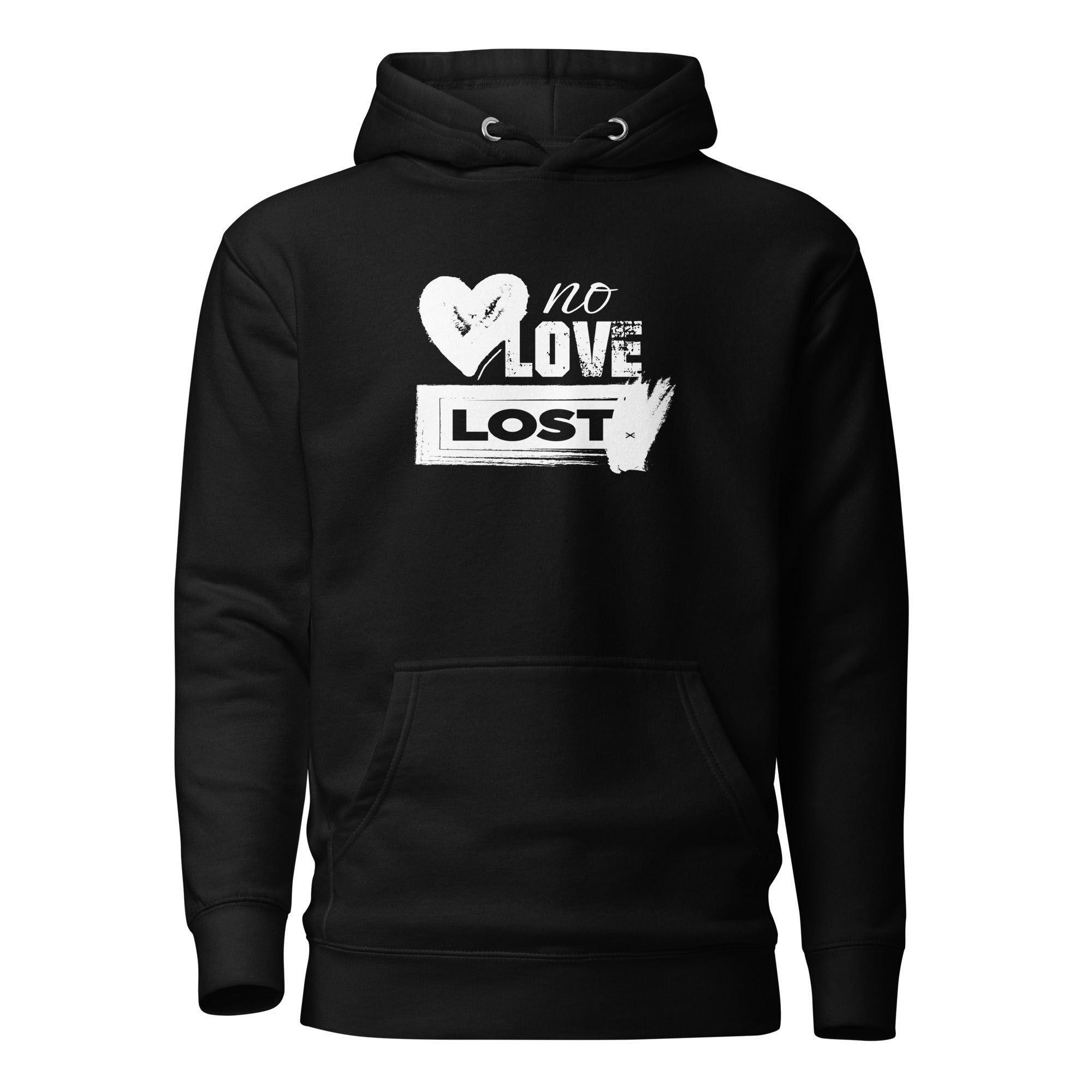 No Love Lost Black Hoodie