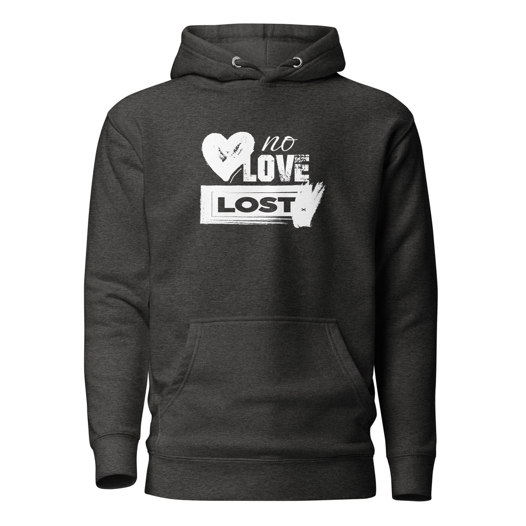 No Love Lost Charcoal Hoodie