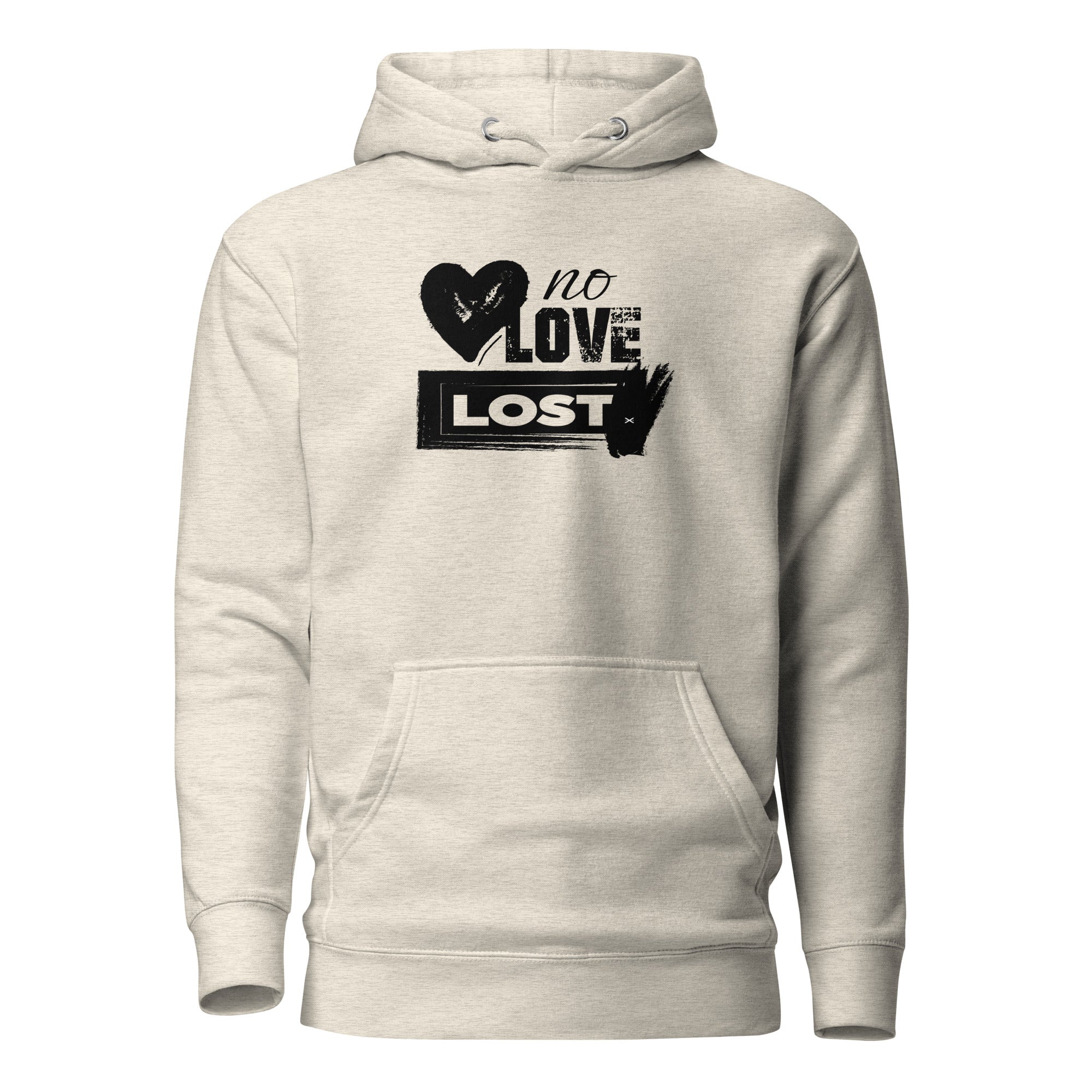 No Love Lost Oatmeal Hoodie