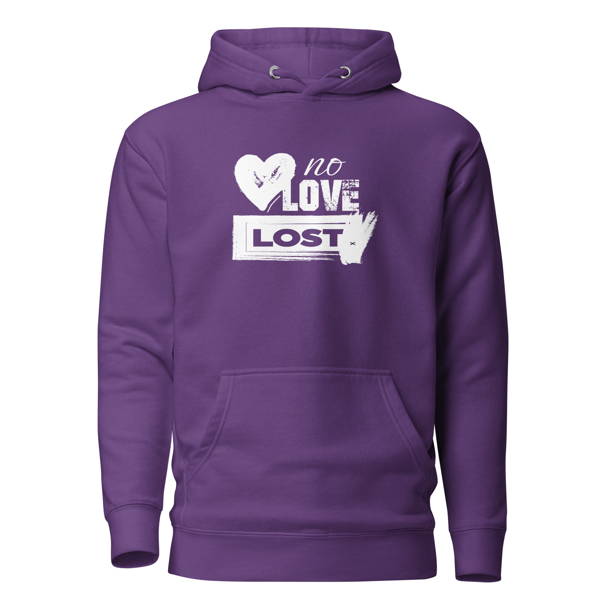No Love Lost Purple Hoodie