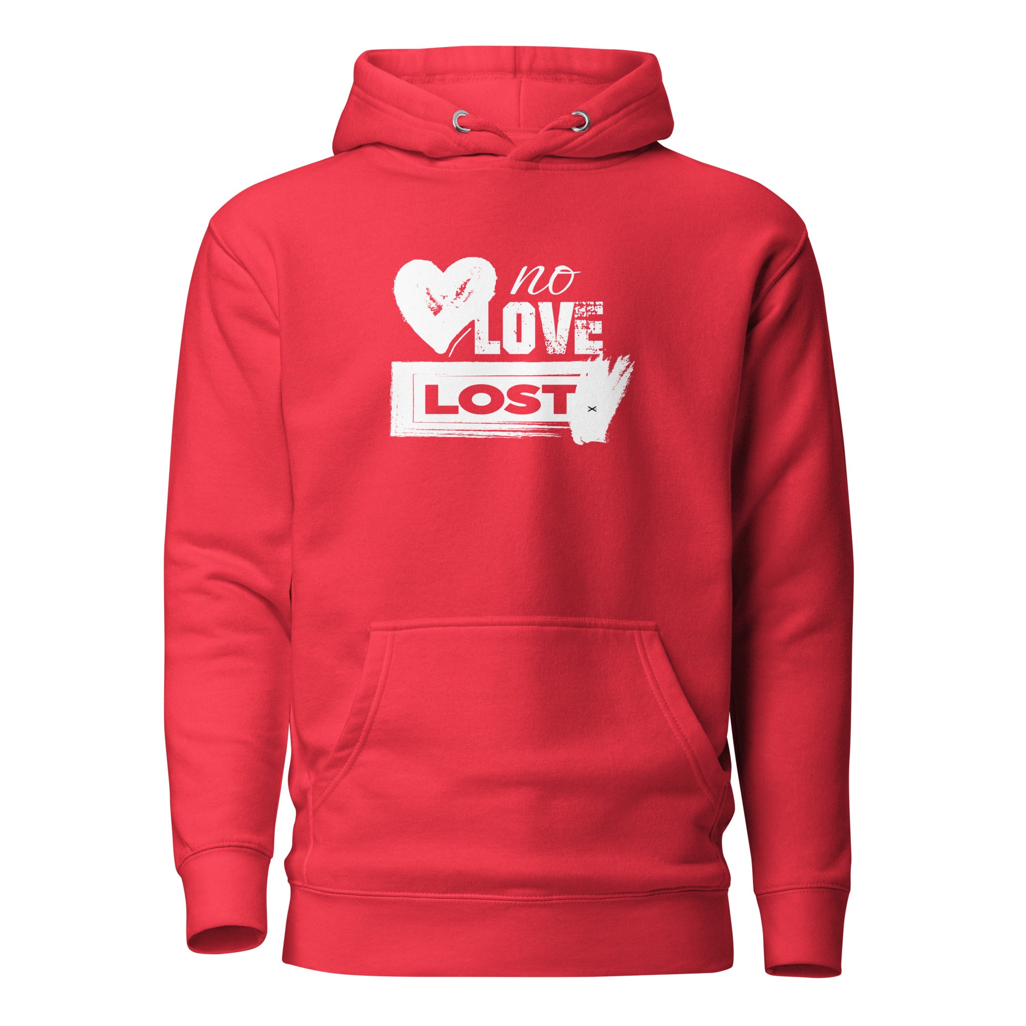 No Love Lost Red Hoodie