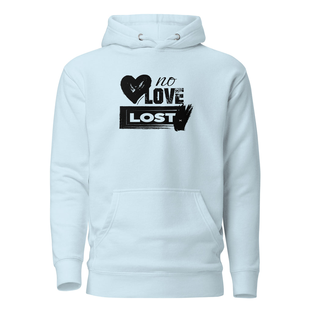No Love Lost Sky Blue Hoodie