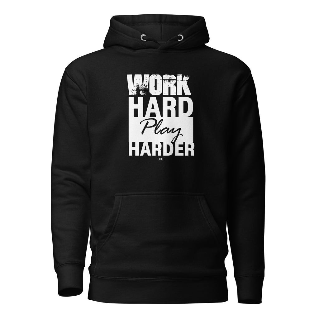 Work Hard Black Hoodie