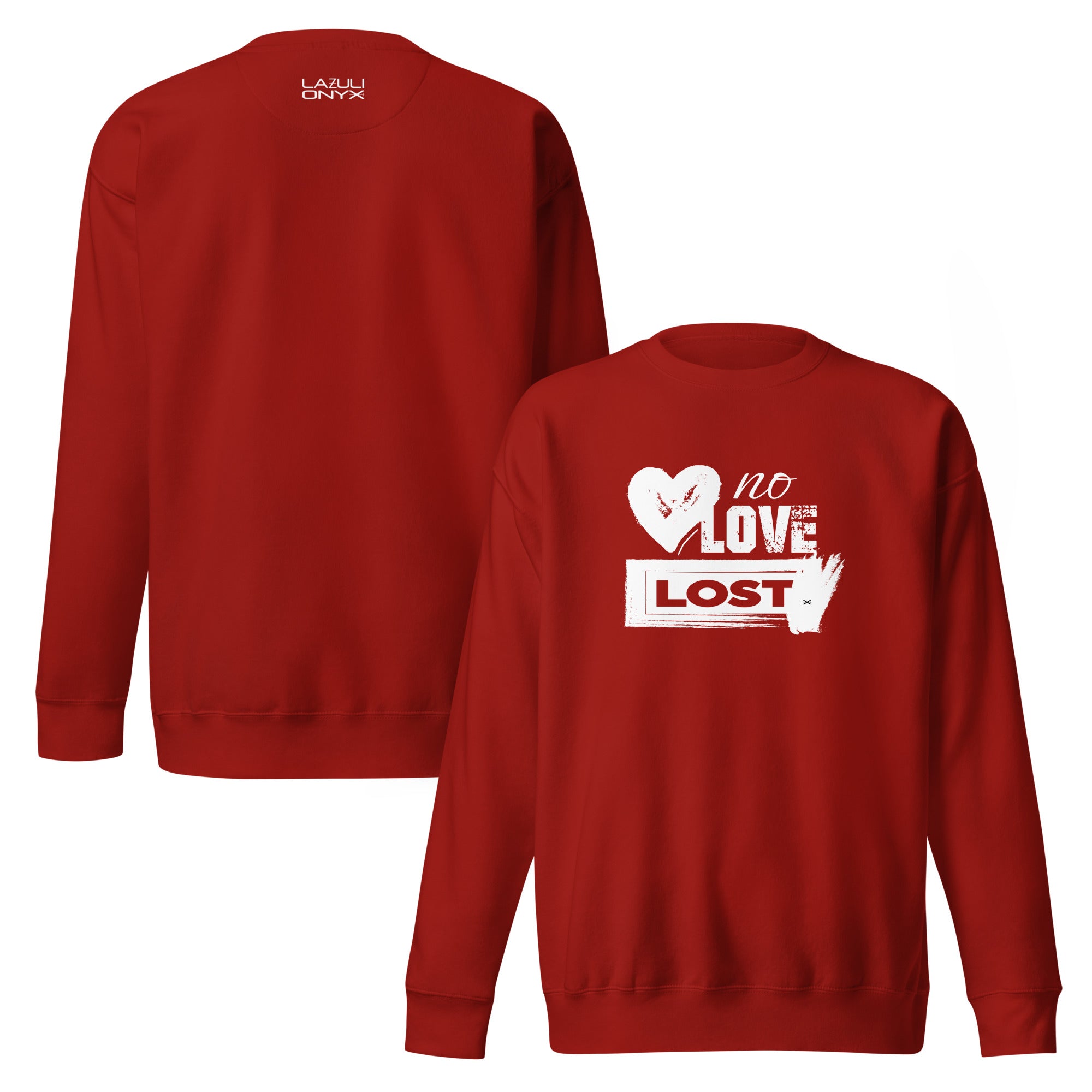No Love Lost Cardinal Red Sweatshirt
