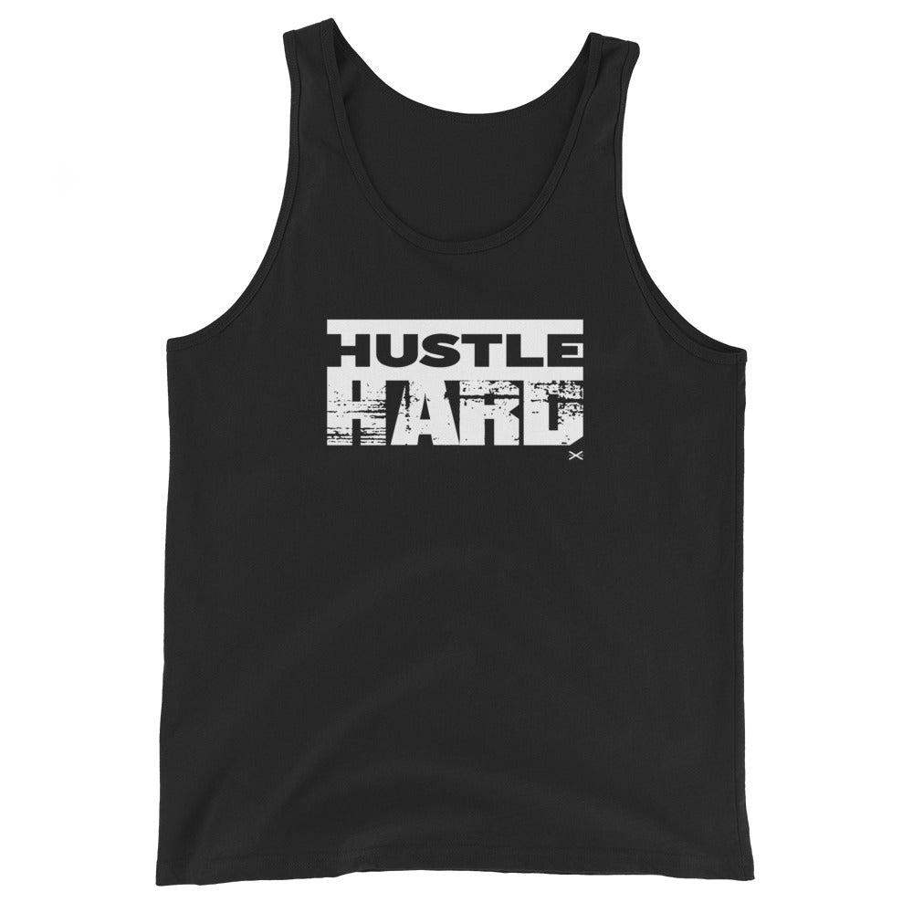 Hustle Hard Black Tank