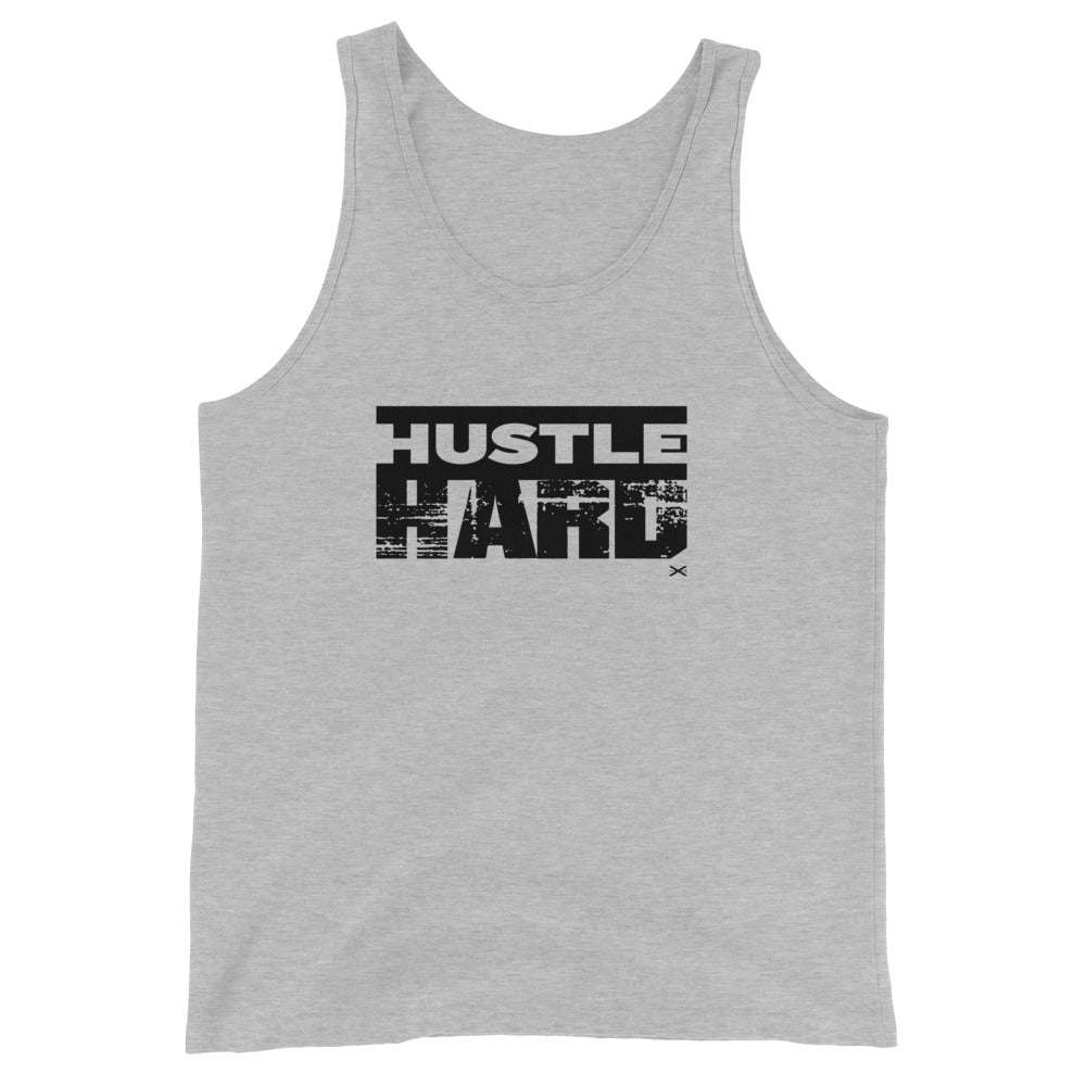 Hustle Hard Gray Tank
