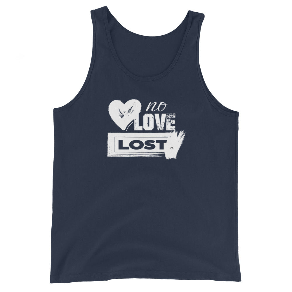 No Love Lost Navy Tank