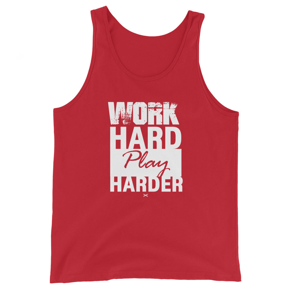Work Hard Red Tank