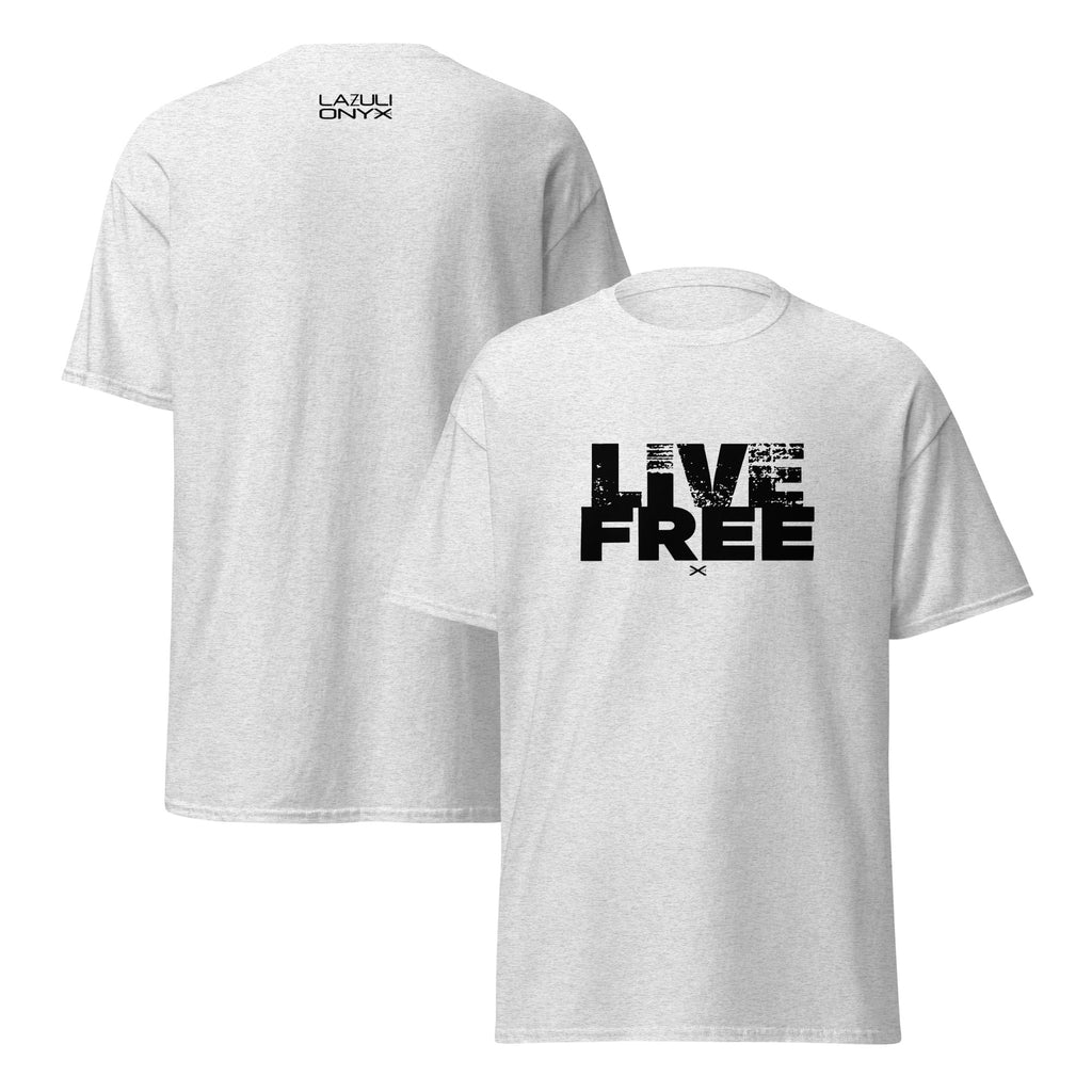 Live Free Ash Tee