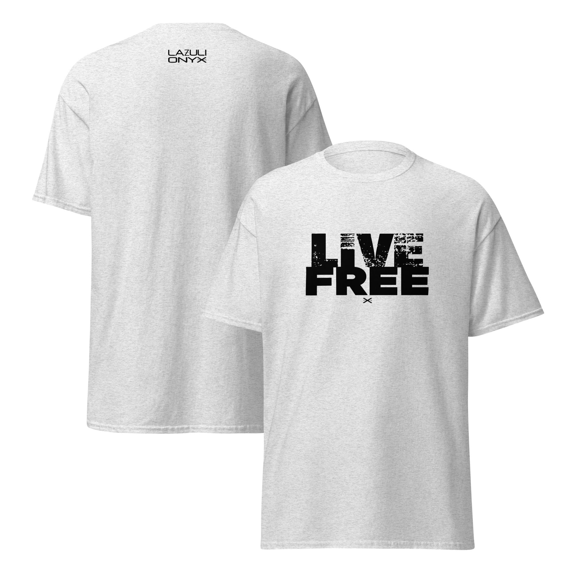Live Free Ash Tee