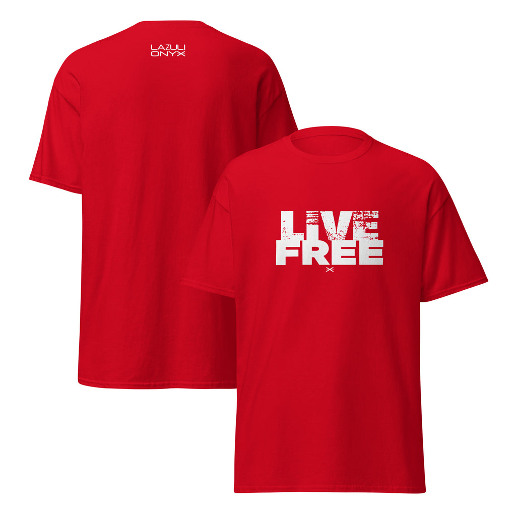 Live Free Red Tee