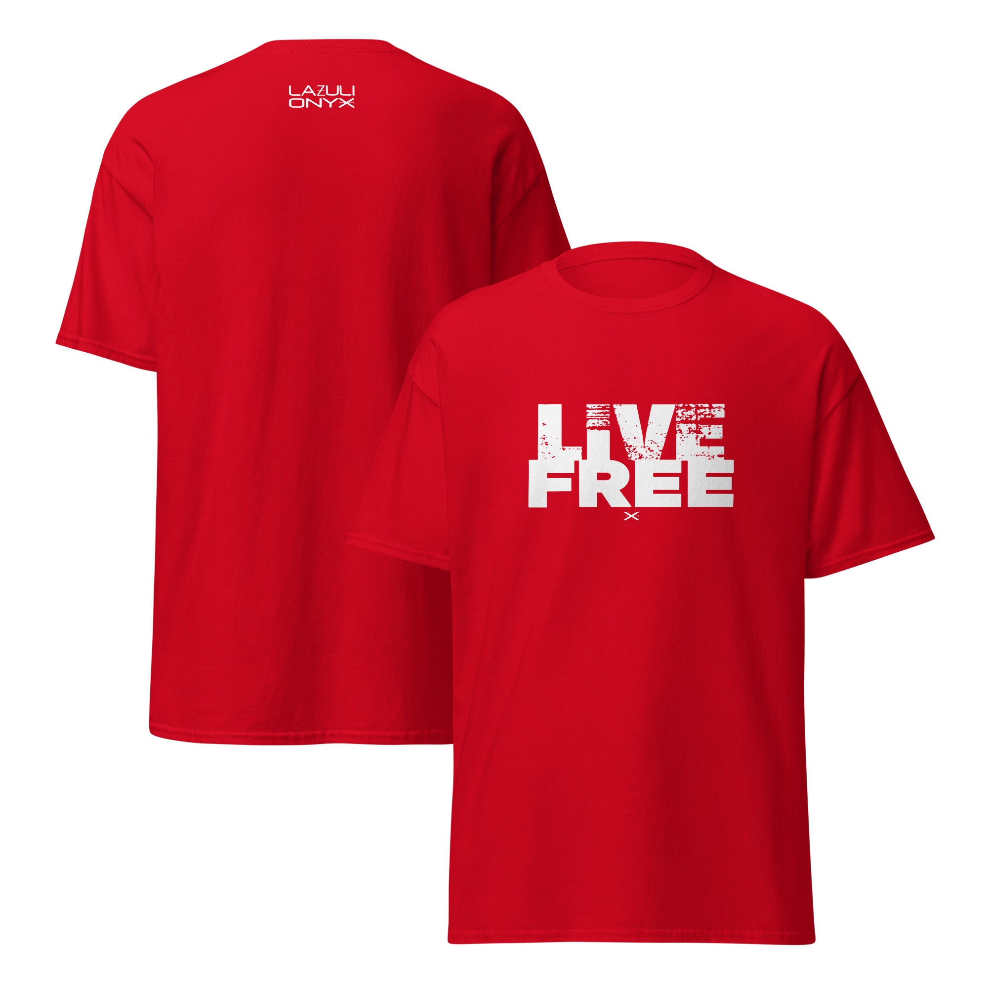 Live Free Red Tee