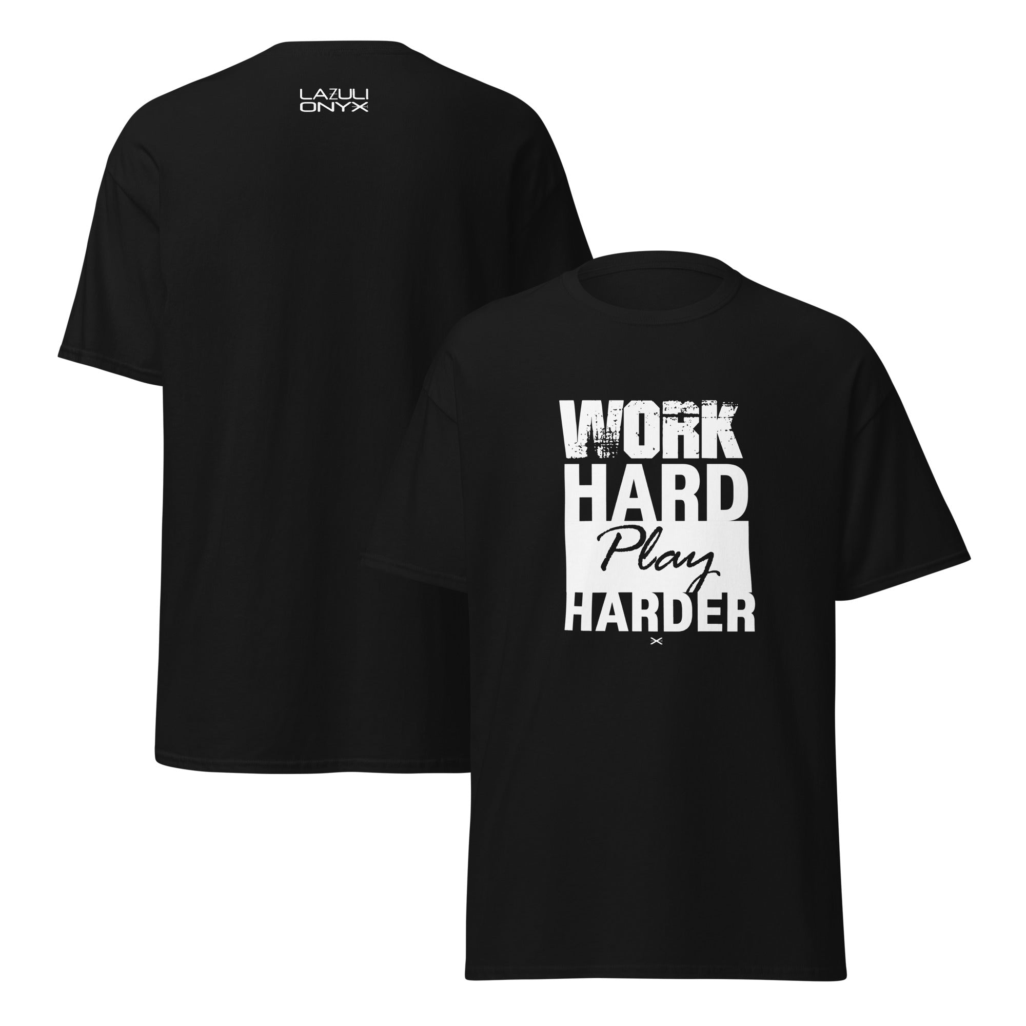 Work Hard Black Tee