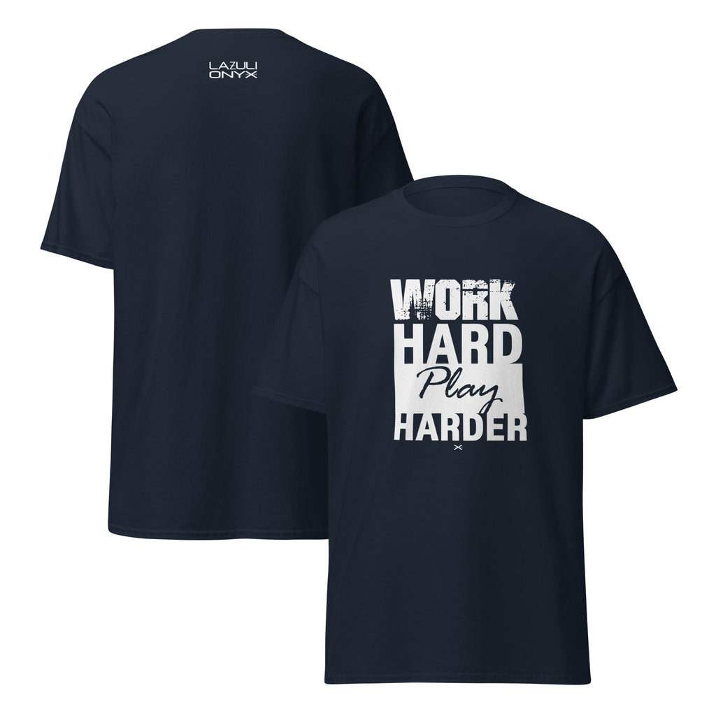 Work Hard Navy Tee