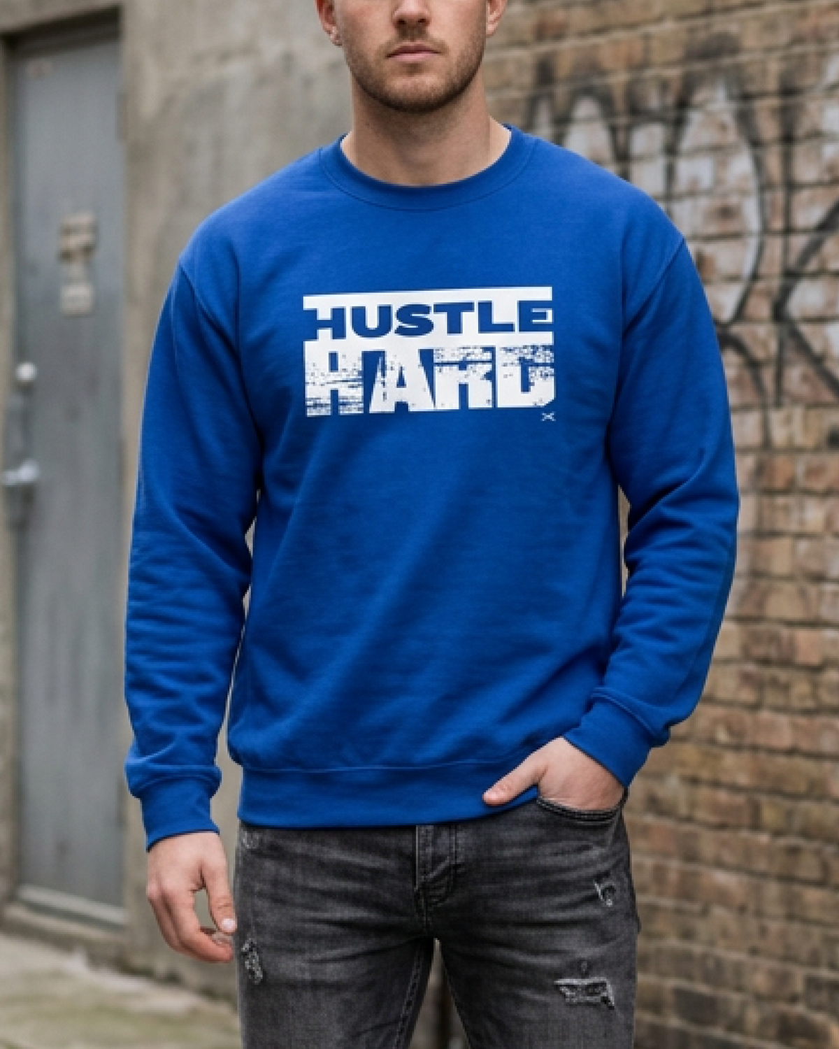 Hustle Hard Premium Sweatshirt
