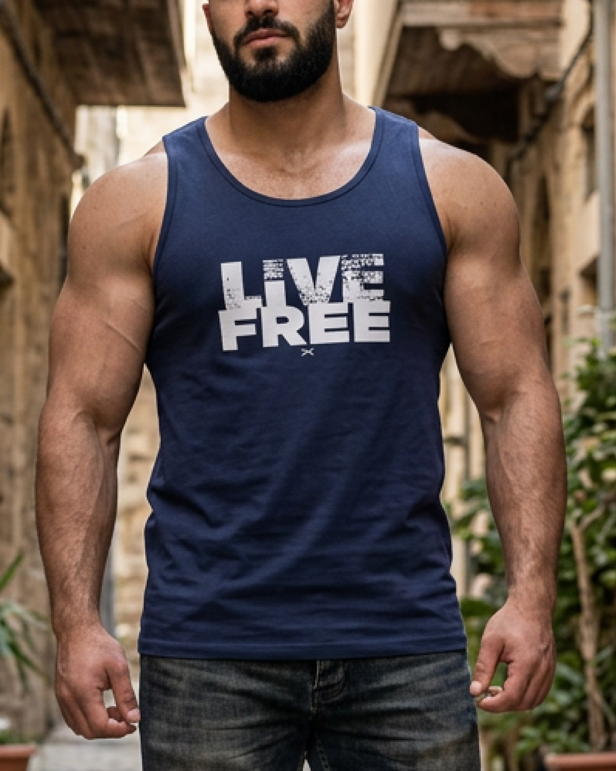 Live Free Premium Tank Top
