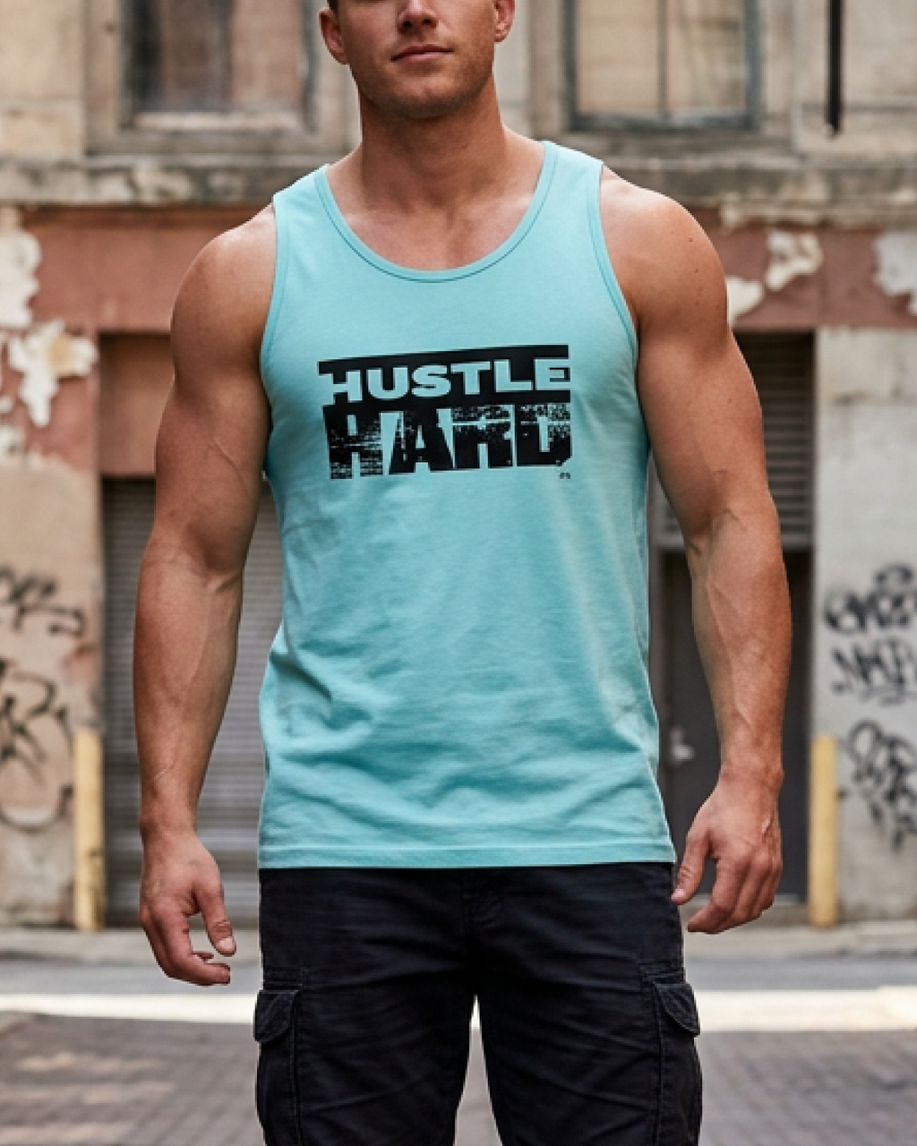Hustle Hard Premium Tank Top