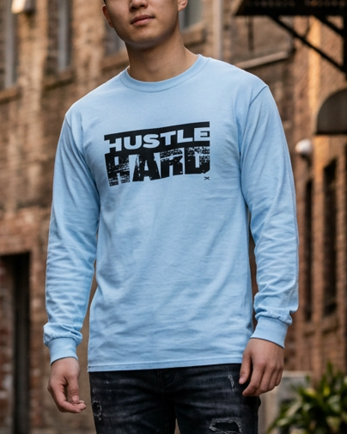 Hustle Hard Long Sleeve Shirt
