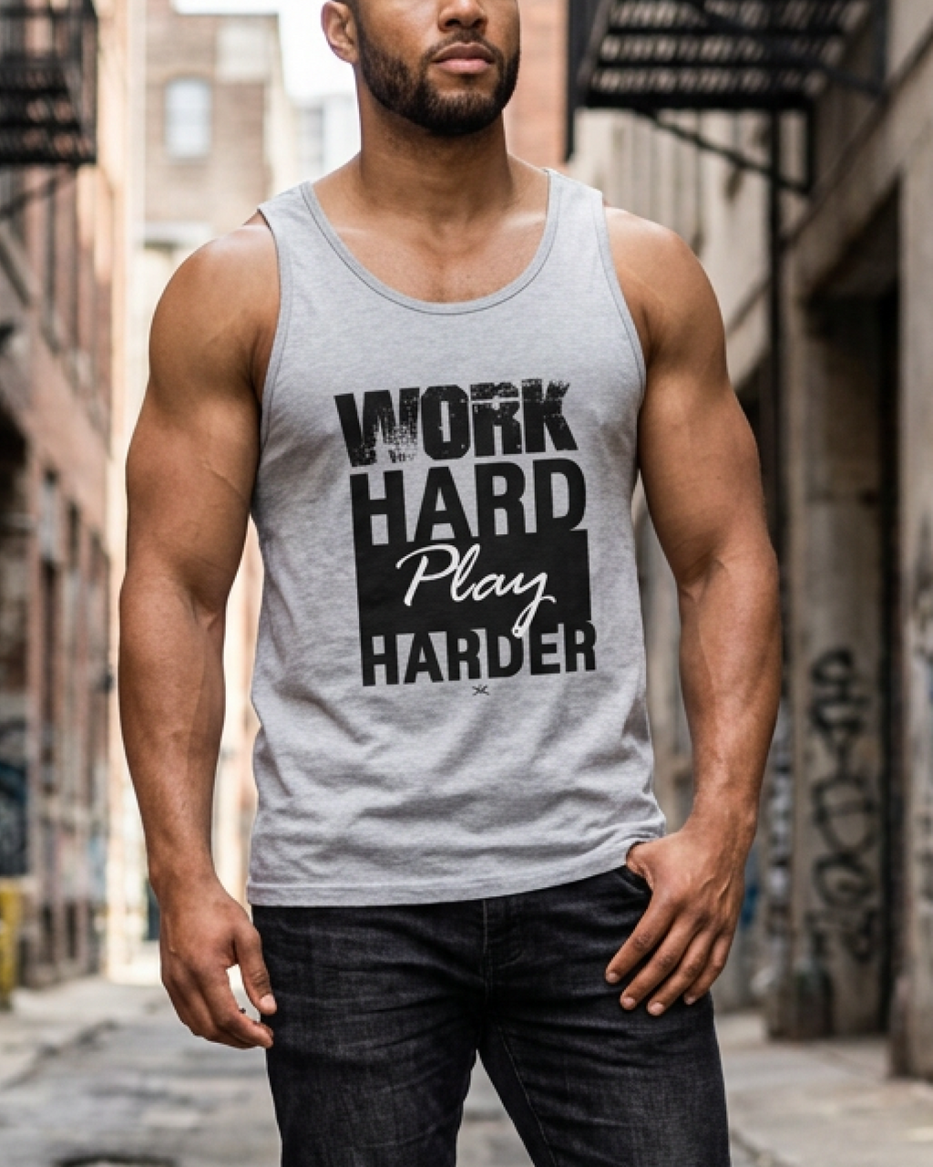 Work Hard Play Harder Tank Top