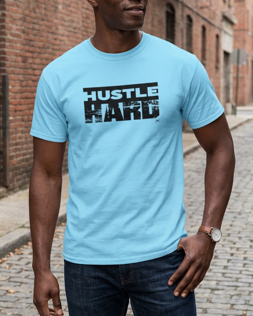 Hustle Hard Classic Tee