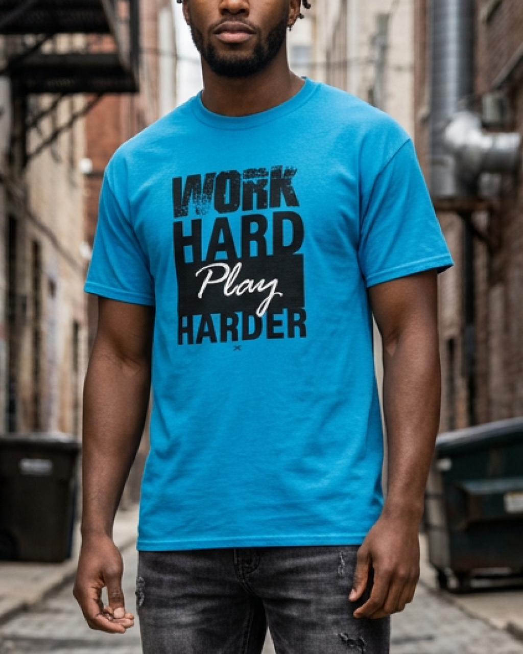 Work Hard Play Harder Classic Tee
